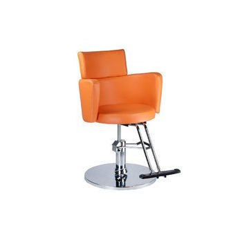 Fotel fryzjerski LUIGI BR-3927 pomarańczowy Tanio!